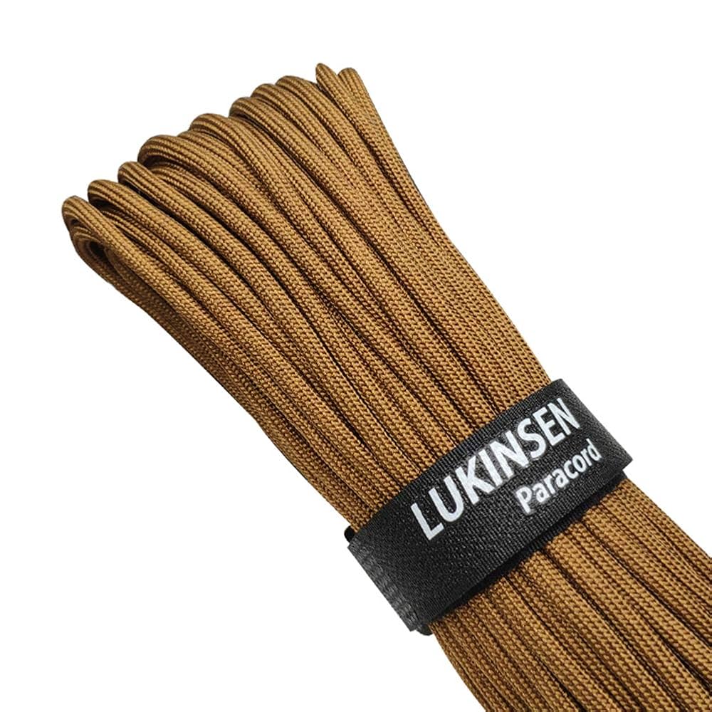 LUKINSEN パラコード 9コア 50m オレンジ 赤 LUKINSEN パラコード 9コア 50m オレンジ 赤